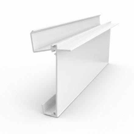 PROFIL MURAL INFERIEUR TUBULAIRE BLC  LG.7000 THERMOTOP EX ADVANTOP  [LG.7000-7]
