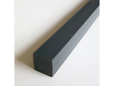 BARRE CARREE PVC GRIS                   40X40