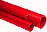 TUBE PVC ROUGE RAL D.63X3 -LG5M-    325063000