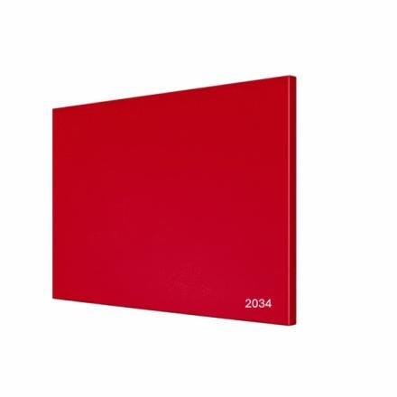 PLAQUE SETACRYL ROUGE     -2034-  3X2030X3050 MADREPERLA
