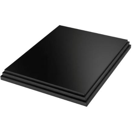 PLAQUE PPS-EL NOIR EXTRUDE        4X2000X1000 AGRU  [RIC-P001Q0]