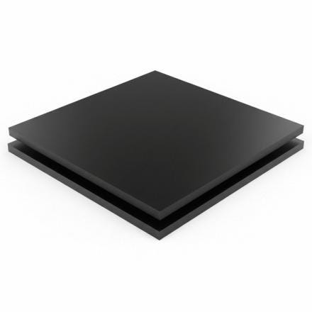 PLAQUE PA6 NOIR CALANDRE          3X2000X1000 ENSINGER FRANCE