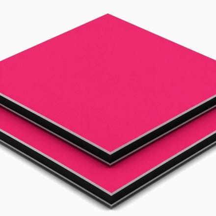 PLAQUE EURO ACP F ROSE 4010 M/B   3X3050X1500 FEITENG ALUMINIUM  [PRODUIT-5587P]