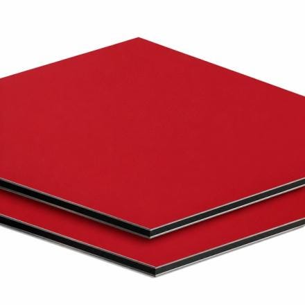 PLAQUE EURO ACP F ROUGE 3002 M/B  3X3050X1500