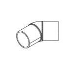 COURBE 90 PVDF SDR21 BAB IR            75X3.6 SIMONA ALLEMAGNE  [010102954]