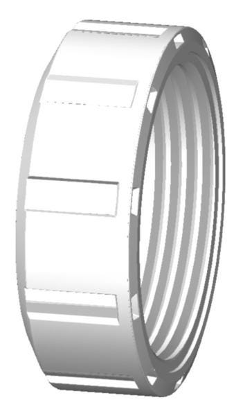 ECROU ROB.546 PVDF            63 GF 175482942 FISCHER GEORG  [175482942]