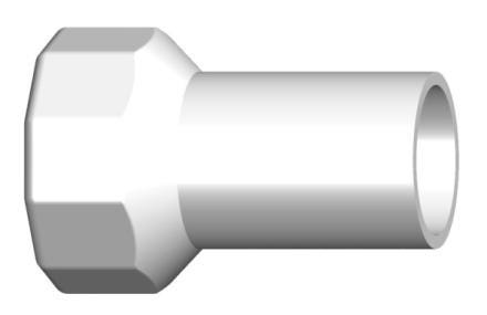 MANCHON ADAP.NPT PVDF PN16  50-11/2 735914590