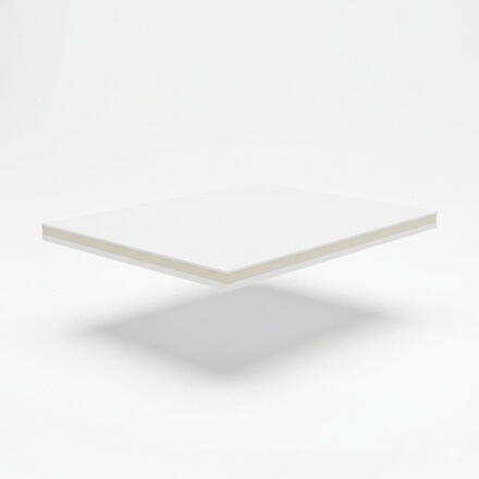 PANNEAU TOITURE ALU BLC/BLC      2500X1200X16