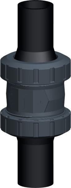 CLAPET CONE 561 PVC/EPDM BAB PE  25 161561143 FISCHER GEORG  [161561143]