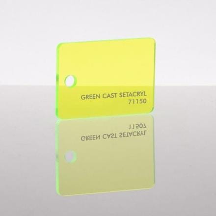 PLAQUE GREEN C.FLUO BLEU 71161    3X2030X3050