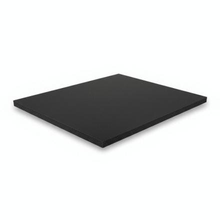 PLAQUE PVC EXPANSE NOIR      19X500X500  (18) SIMONA ALLEMAGNE