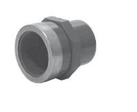 EMBOUT A COLLER / A VISSER PVC - MF - D'adaptation
