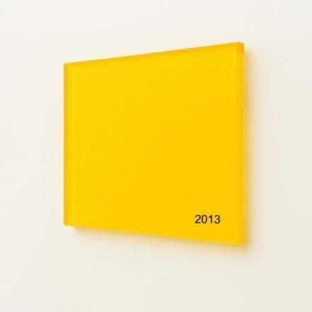 PLAQUE SETACRYL JAUNE     -2013-  3X1525X2030 MADREPERLA SPA  [MADREPERLASPA 276]