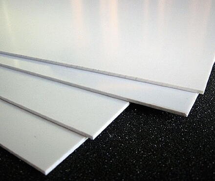 PLAQUE PS CHOC BLANC 900 BRILLANT 2X3050X2050 EPSOTECH GERMANY  [2X3050X2050]