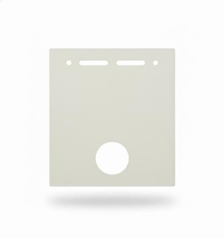DECOBOWL DROIT PRE-PERCE 0.5X0.39 CHOC  CRAIE