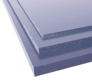 PLAQUE PVC GRIS PRESSE           80X2000X1000 SIMONA ALLEMAGNE  [PRODUIT-1037I]