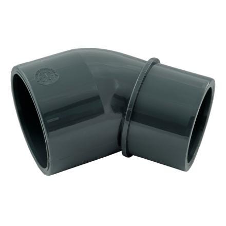 COUDE 45 REDUIT MF PVC 63X63/50     C45MF6350 SORODIST