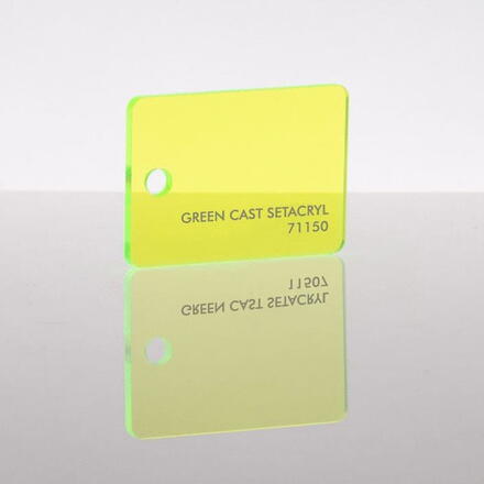 PLAQUE GREEN C.FLUO VERT 71150    3X2030X3050