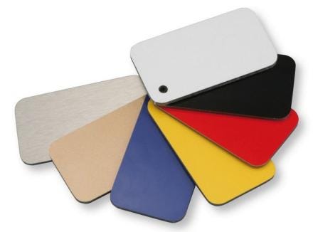 PLAQUE EURO ACP M GRIS FONCE 7016 3X3050X1500 MULTIPANEL UK