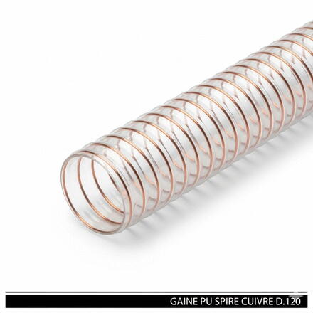 GAINE PU SPIRE CUIVRE  EP                D.50